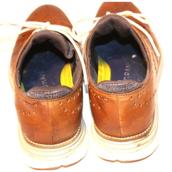 Cole Haan Original Grand Ultra Wingtip Brown Leather Oxfords Men\'s Sz 10M main image 5